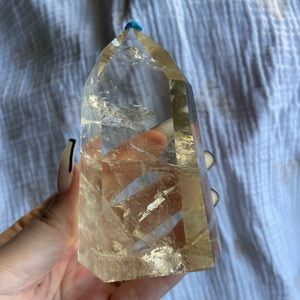 Citrine Tower Authentic Crystal